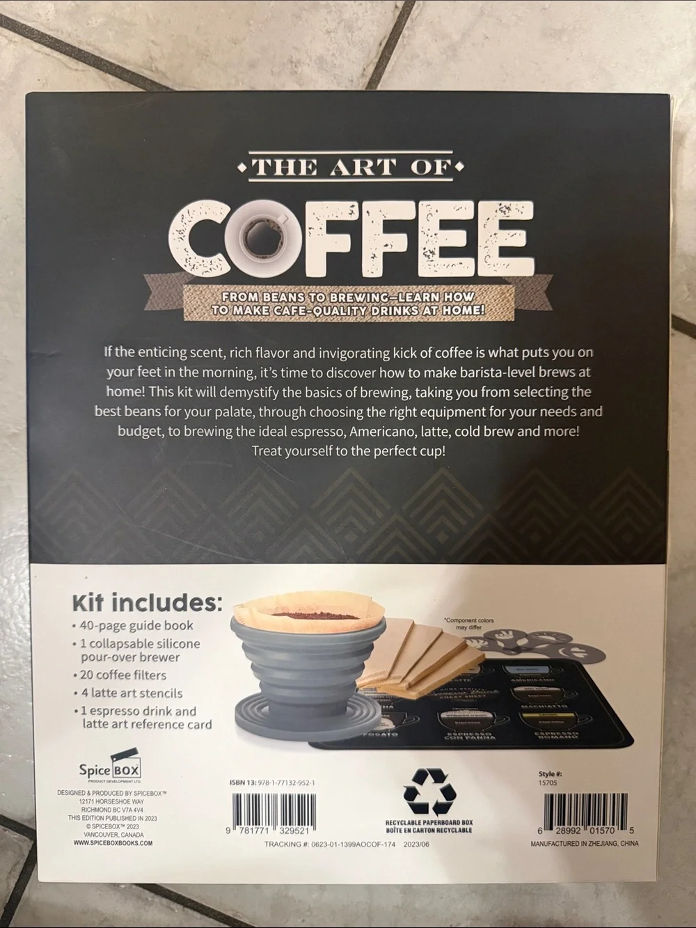 The Art of Coffee Kit - Black and Brown